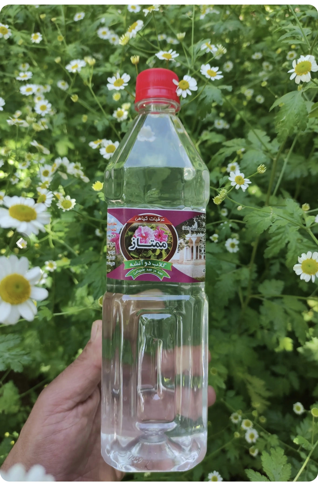گلاب دو آتیشه ممتاز با شرط 1 لیتری